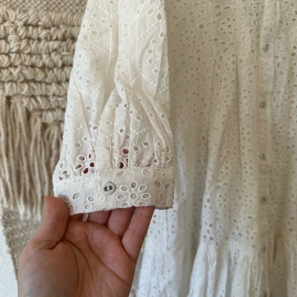 Veronica Beard Kylan Eyelet Dress - Picture 6 of 8